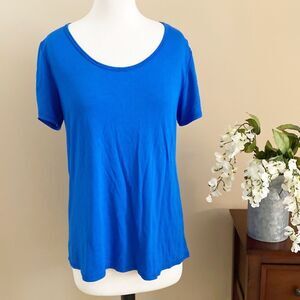 LuLaRoe Blue Short Sleeve Shirt